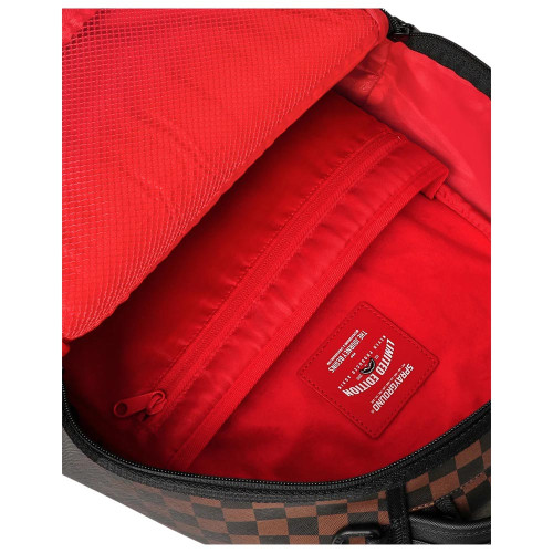 Sprayground Τσάντα πλάτης Brown Check Ghost Drip Backpack